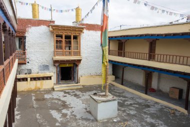 Ladakh, Hindistan - Hanle, Ladakh, Jammu ve Kaşmir 'deki Hanle Manastırı (Hanle Gompa).
