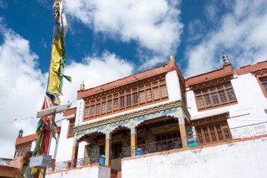Ladakh, Hindistan - Korzok Manastırı (Korzok Gompa) Ladakh, Jammu ve Kashmir, Hindistan. Bu saygı duyulan manastır 300 yıllık..