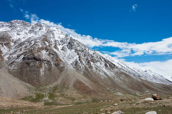 Ladakh India Hermosa Vista Panorámica Desde Entre Pangong Tso Chang — Foto de Stock