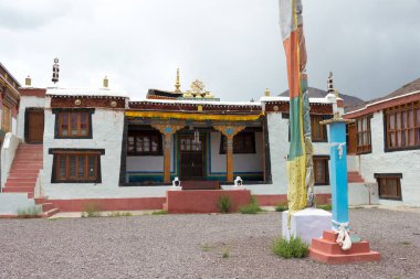Ladakh, Hindistan - Mahe Gompa 'daki Mahe Manastırı, Ladakh, Jammu ve Kashmir, Hindistan.
