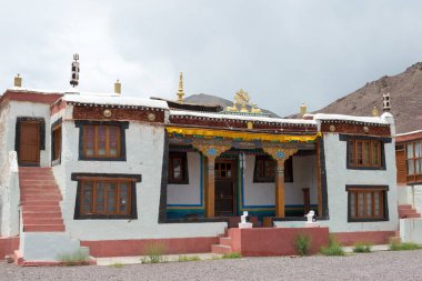 Ladakh, Hindistan - Mahe Gompa 'daki Mahe Manastırı, Ladakh, Jammu ve Kashmir, Hindistan.