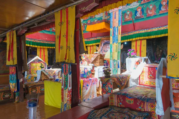 Ladakh Índia Mosteiro Korzok Korzok Gompa Ladakh Jammu Caxemira Índia — Fotografia de Stock