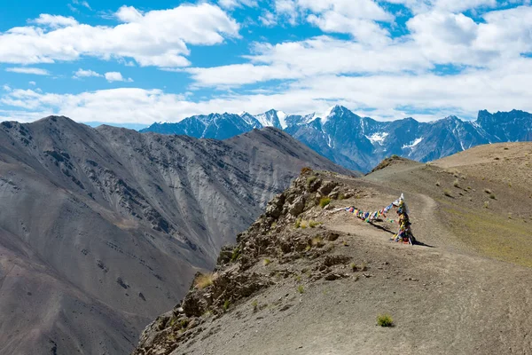 Ladakh India Mebtak Pass 3840M View Hemis Shukpachan Tingmosgang Temisgam — Stock Photo, Image