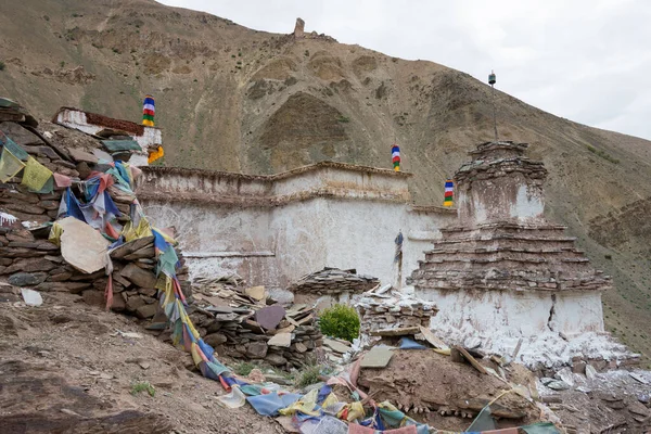 Ладакх Индия Сумда Чунь Монастырь Лехе Ладакхе Джамму Кашмире Индия — стоковое фото