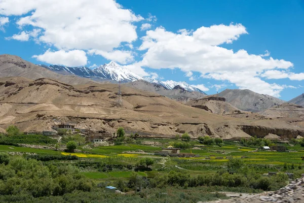 Ladakh Indien Schöne Aussicht Zwischen Lamayuru Und Kargil Ladakh Jammu — Stockfoto