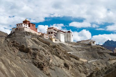 Ladakh, India - Tingmosgang Monastery (Tingmosgang Gompa) in Sham Valley, Ladakh, Jammu and Kashmir, India. clipart
