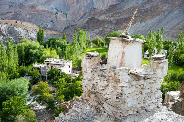 Ladakh, India - Chilling Village in Leh, Ladakh, Jammu and Kashmir, India. Chilling Village which is one of the biggest villages (with about 30 families) in Hemis National Park.