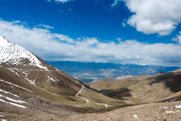 Ladakh Indien Schöne Aussicht Vom Zwischen Leh Und Nubra Valley — Stockfoto