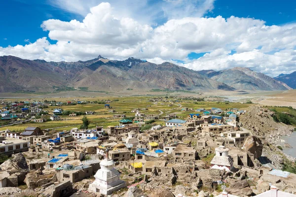 Zanskar India Hermosa Vista Panorámica Desde Padum Village Zanskar Ladakh — Foto de Stock