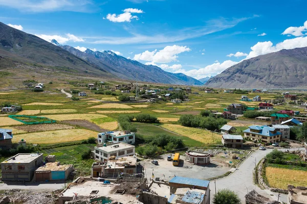 Zanskar India Beautiful Scenic View Padum Village Zanskar Ladakh Jammu — Stock Photo, Image