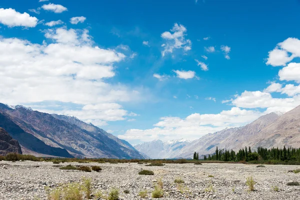 Ladakh India Beautiful Scenic View Nubra Valley Ladakh Jammu Kashmir Stock Picture