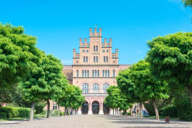 Chernivtsi, Ukrayna - Bukovinian ve Dalmaçya Büyükşehir Konutları (Dünya Mirası Alanı). Chernivtsi, Ukrayna 'da ünlü bir tarihi mekan..