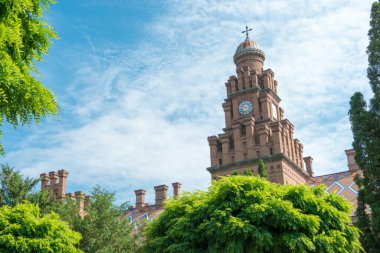Chernivtsi, Ukrayna - Bukovinian ve Dalmaçya Büyükşehir Konutları (Dünya Mirası Alanı). Chernivtsi, Ukrayna 'da ünlü bir tarihi mekan..