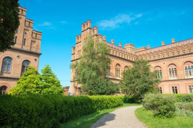 Chernivtsi, Ukrayna - Bukovinian ve Dalmaçya Büyükşehir Konutları (Dünya Mirası Alanı). Chernivtsi, Ukrayna 'da ünlü bir tarihi mekan..