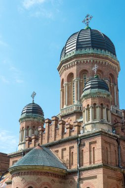 Chernivtsi, Ukrayna - Bukovinian ve Dalmaçya Büyükşehir Konutları (Dünya Mirası Alanı). Chernivtsi, Ukrayna 'da ünlü bir tarihi mekan..