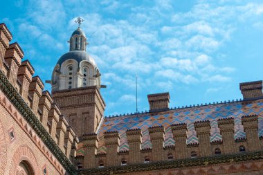 Chernivtsi, Ukrayna - Bukovinian ve Dalmaçya Büyükşehir Konutları (Dünya Mirası Alanı). Chernivtsi, Ukrayna 'da ünlü bir tarihi mekan..