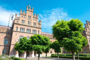 Chernivtsi, Ukrayna - Bukovinian ve Dalmaçya Büyükşehir Konutları (Dünya Mirası Alanı). Chernivtsi, Ukrayna 'da ünlü bir tarihi mekan..