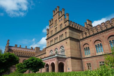 Chernivtsi, Ukrayna - Bukovinian ve Dalmaçya Büyükşehir Konutları (Dünya Mirası Alanı). Chernivtsi, Ukrayna 'da ünlü bir tarihi mekan..
