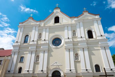 Drohobych, Ukrayna - Kutsal Üçlü Kilisesi. Drohobych, Lviv Oblastı, Ukrayna 'da ünlü bir tarihi mekan..