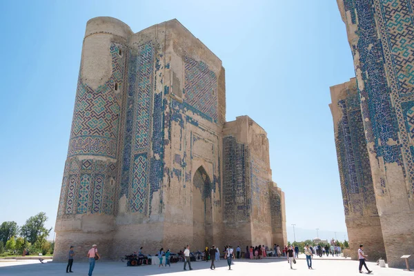 Shakhrisabz Oezbekistan Ruïnes Van Het Saray Paleis Shakhrisabz Oezbekistan Het — Stockfoto
