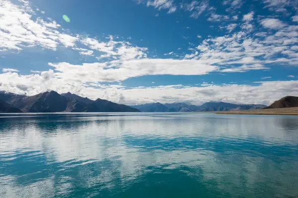 Ladakh India Pangong Lake View Merak Maan Ladakh Jammu Kashmir — Φωτογραφία Αρχείου