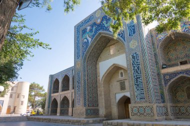Buhara, Özbekistan - Nadir Divanbegi Madrasa, Buhara, Özbekistan. Buhara Dünya Mirası Tarihi Merkezi 'nin bir parçasıdır..