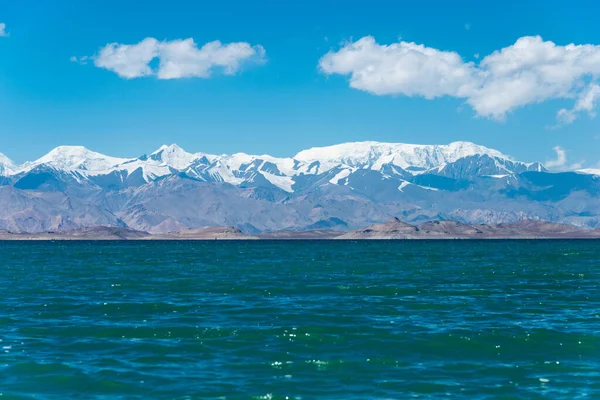 Όρη Pamir Τατζικιστάν Λίμνη Karakul Στο Gorno Badakhshan Τατζικιστάν Βρίσκεται — Φωτογραφία Αρχείου