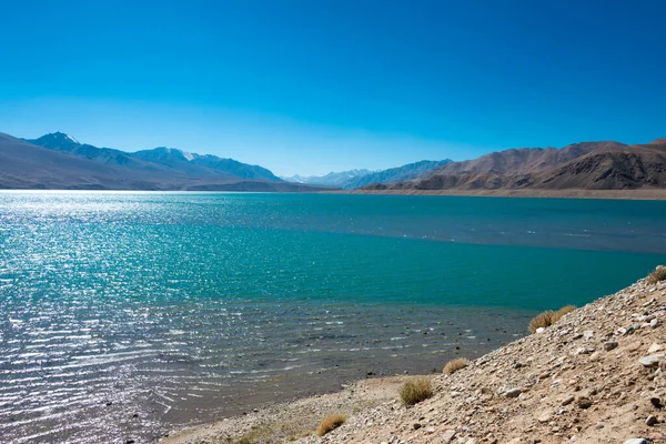 Pamirgebirge Tadschikistan Yashilkul See Gorno Badakhshan Tadschikistan Liegt Weltnaturerbe Tadschikischer — Stockfoto