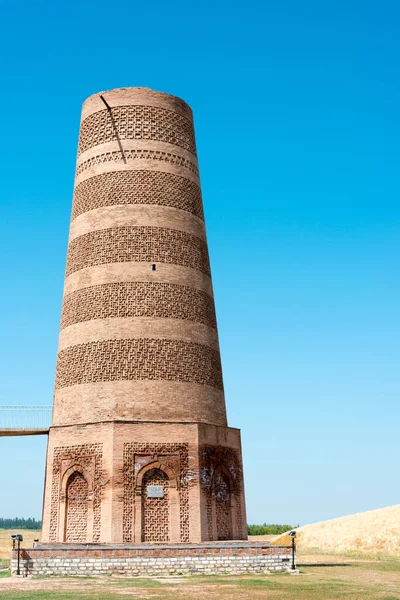 Tokmok Quirguistão Ruínas Torre Burana Tokmok Quirguistão Faz Parte Património — Fotografia de Stock