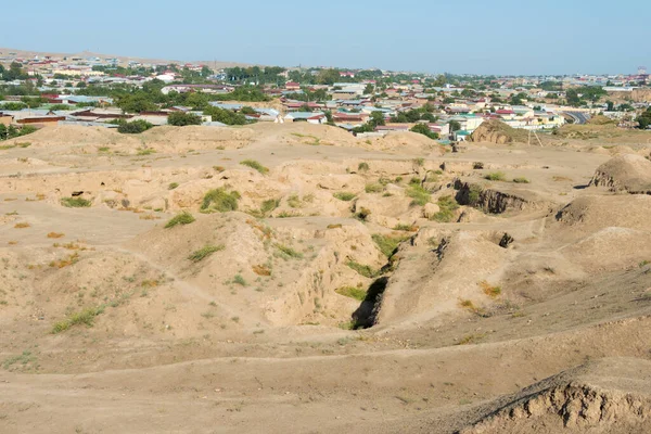 Semerkant, Özbekistan - Özbekistan 'da Antik Afrasiyab şehrinin kalıntıları (MÖ 500 - MS 1220). Semerkand 'ın bir parçasıdır - Kültür Kavşağı Dünya Mirası Alanı.