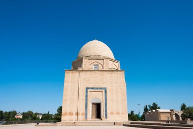 Semerkand, Özbekistan - Rukhobod Mozolesi. Semerkant, Özbekistan 'da ünlü tarihi bir yer..