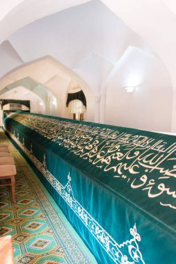 Semerkand, Özbekistan - Aziz Daniel Anıtmezarı. Semerkant, Özbekistan 'da ünlü tarihi bir yer..