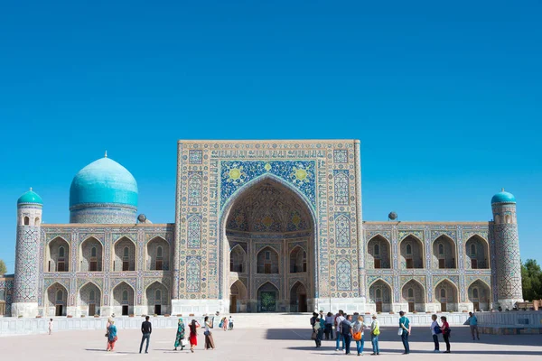 Samarkand Ouzbékistan Madrasa Tilya Kori Registan Samarkand Ouzbékistan Fait Partie — Photo