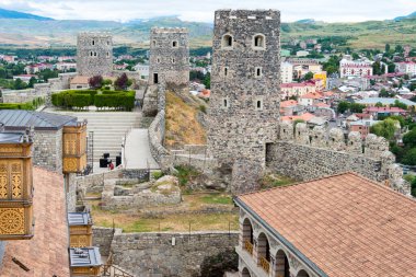 Akhaltsikhe, Georgia Rabati Kalesi. Samtskhe-Javakheti, Gürcistan 'da ünlü bir tarihi site..