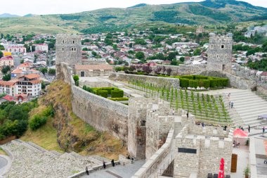 Akhaltsikhe, Georgia Rabati Kalesi. Samtskhe-Javakheti, Gürcistan 'da ünlü bir tarihi site..