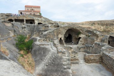 Gori, Gürcistan - Uplistsikhe harabeleri. Gori, Shida Kartli, Gürcistan 'da ünlü bir tarihi mekan..