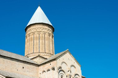 Telavi, Georgia - Alaetti Manastırı. Telavi, Kakheti, Gürcistan 'da ünlü bir tarihi site..