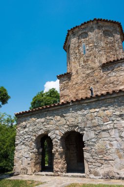 Kvareli, Gürcistan - Nekresi Manastırı. Kvareli, Kakheti, Gürcistan 'da ünlü bir tarihi site..