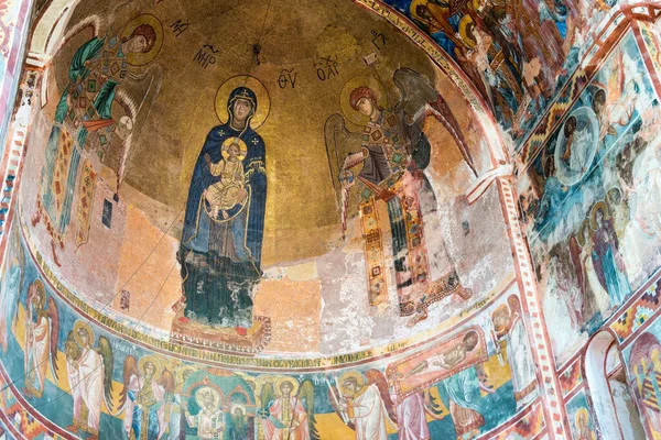 Kutaisi Georgia Ancient Mural Gelati Monastery Kutaisi Imereti Georgia Forma — Foto de Stock