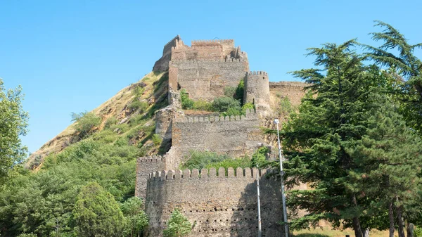 Gori Georgia Ruinas Fortaleza Gori Sitio Histórico Famoso Gori Shida — Foto de Stock