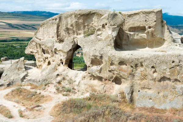 Gori Georgia Ruins Uplistsikhe Famous Historic Site Gori Shida Kartli — Stock Photo, Image