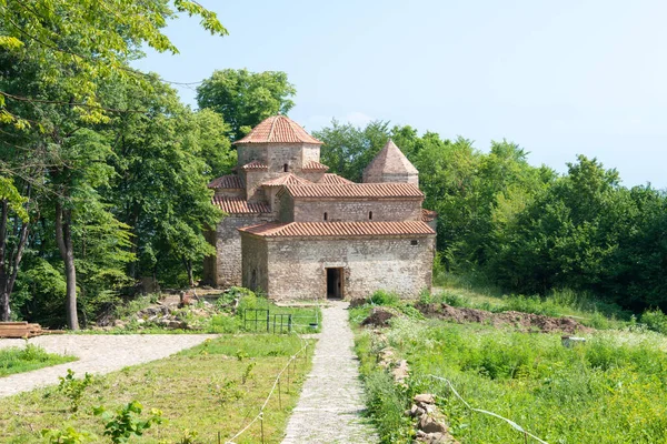 Telavi Géorgie Monastère Dzveli Shuamta Site Historique Célèbre Telavi Kakheti — Photo