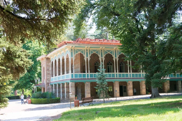 Telavi, Georgia - Alexander Chavchavadze Müzesi. Telavi, Kakheti, Gürcistan 'da ünlü bir tarihi site..