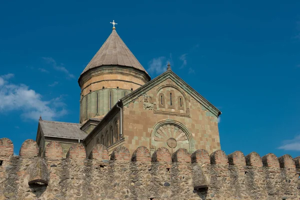 Mtskheta Georgia Svetitskhoveli Cathedral Mtskheta Mtskheta Mtianeti Georgia Αποτελεί Μέρος — Φωτογραφία Αρχείου