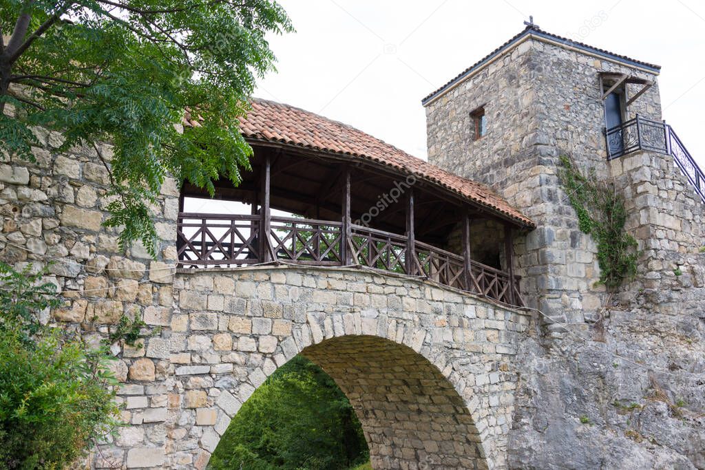 Kutaisi, Georgia - Motsameta Monastery. a famous Historic site in Kutaisi, Imereti, Georgia.