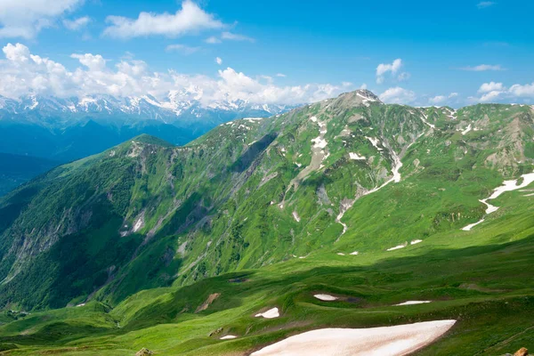 Mestia Georgia Mestia Dan Koruldi Göllerine Doğru Yürüyüş Yolu Mestia — Stok fotoğraf