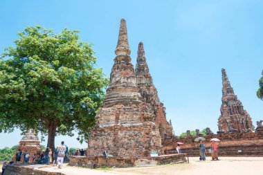 Ayutthaya, Tayland - WAT CHAIWATTHANARAM, Ayutthaya, Tayland. Dünya Mirası Bölgesi - Ayutthaya Tarihi Kenti.