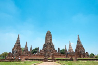 Ayutthaya, Tayland - WAT CHAIWATTHANARAM, Ayutthaya, Tayland. Dünya Mirası Bölgesi - Ayutthaya Tarihi Kenti.