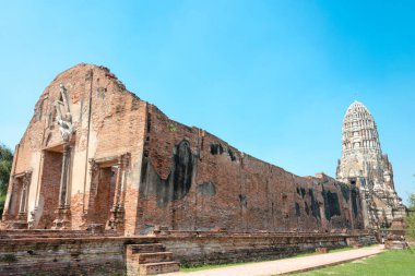 Ayutthaya, Tayland - WAT RATCHABURANA, Ayutthaya, Tayland. Dünya Mirası Bölgesi - Ayutthaya Tarihi Kenti.