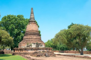 Ayutthaya, Tayland - WAT RATCHABURANA, Ayutthaya, Tayland. Dünya Mirası Bölgesi - Ayutthaya Tarihi Kenti.